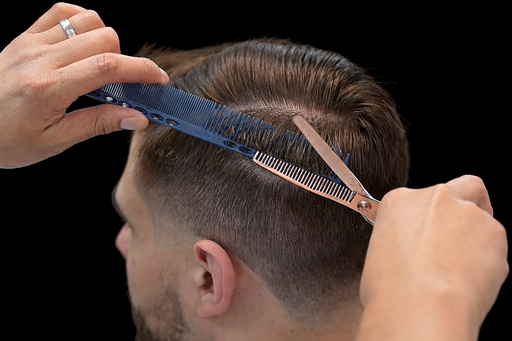 Corte solo con tijera