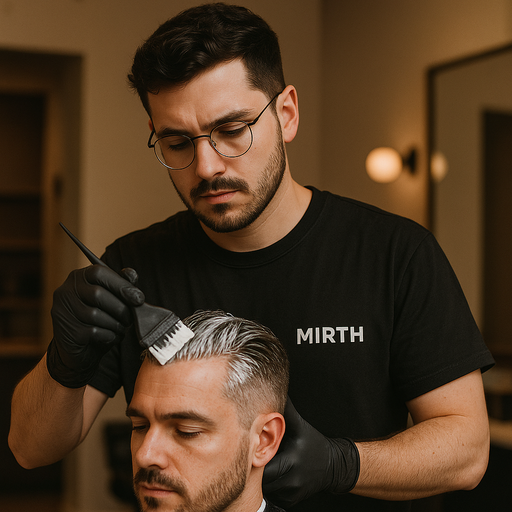 Corte de cabello, color y peinado