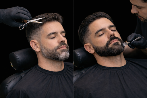 Pack 03: Corte + Camuflaje en barba