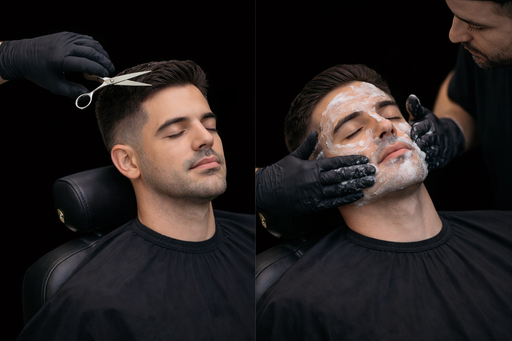Pack 05: Corte + Limpieza facial estandar
